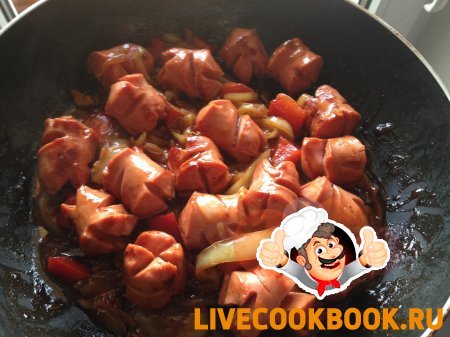 Сосиски по-корейски